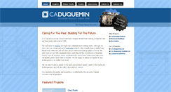 Desktop Screenshot of caduquemin.com
